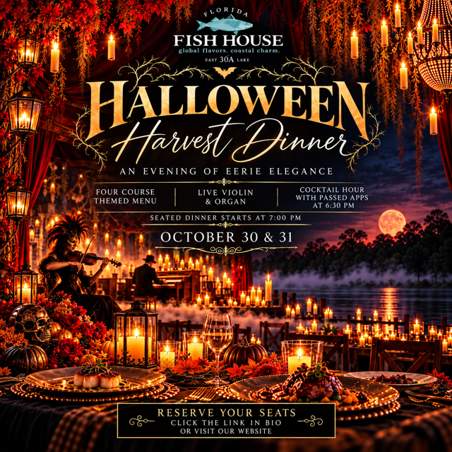 Halloween Harvest Dinner October 30 & 31